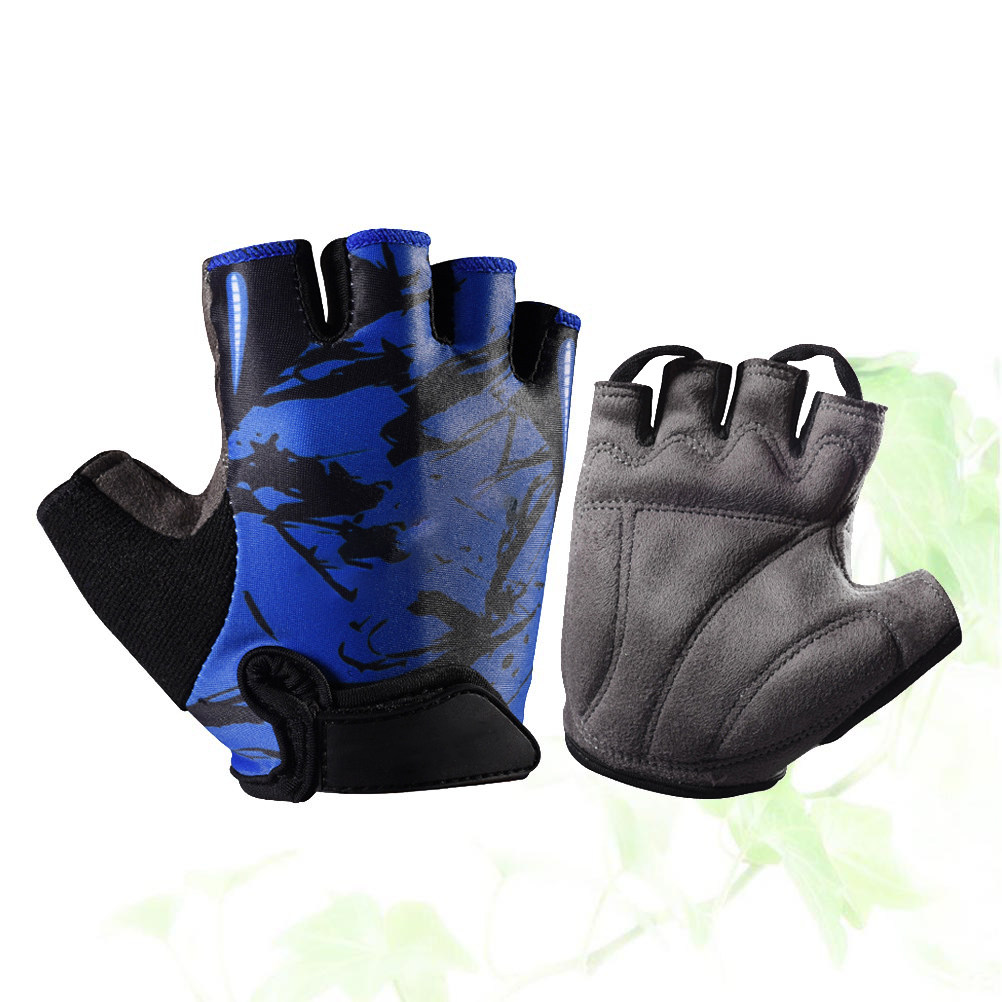 Fishing Gloves - ハーフフィンガー アウトドアスポーツグローブ – 通気性、滑り止め、衝撃吸収性でサイクリング、釣り、フィットネスに最適