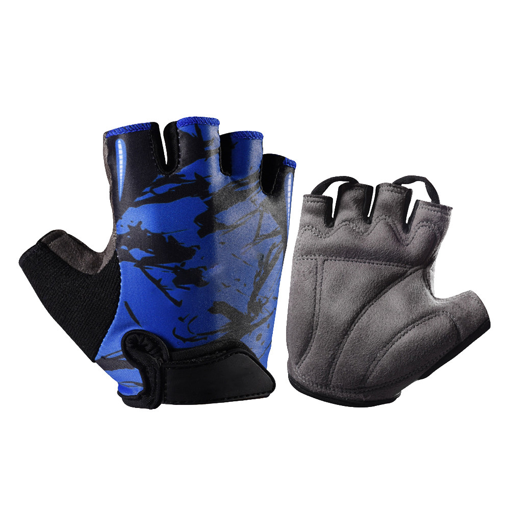 ハーフフィンガー アウトドアスポーツグローブ – 通気性、滑 - Fishing Gloves のレビューと価格