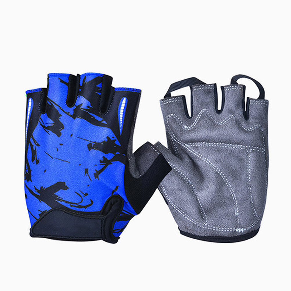 ハーフフィンガー アウトドアスポーツグローブ – 通気性、滑 - Fishing Gloves のレビューと価格