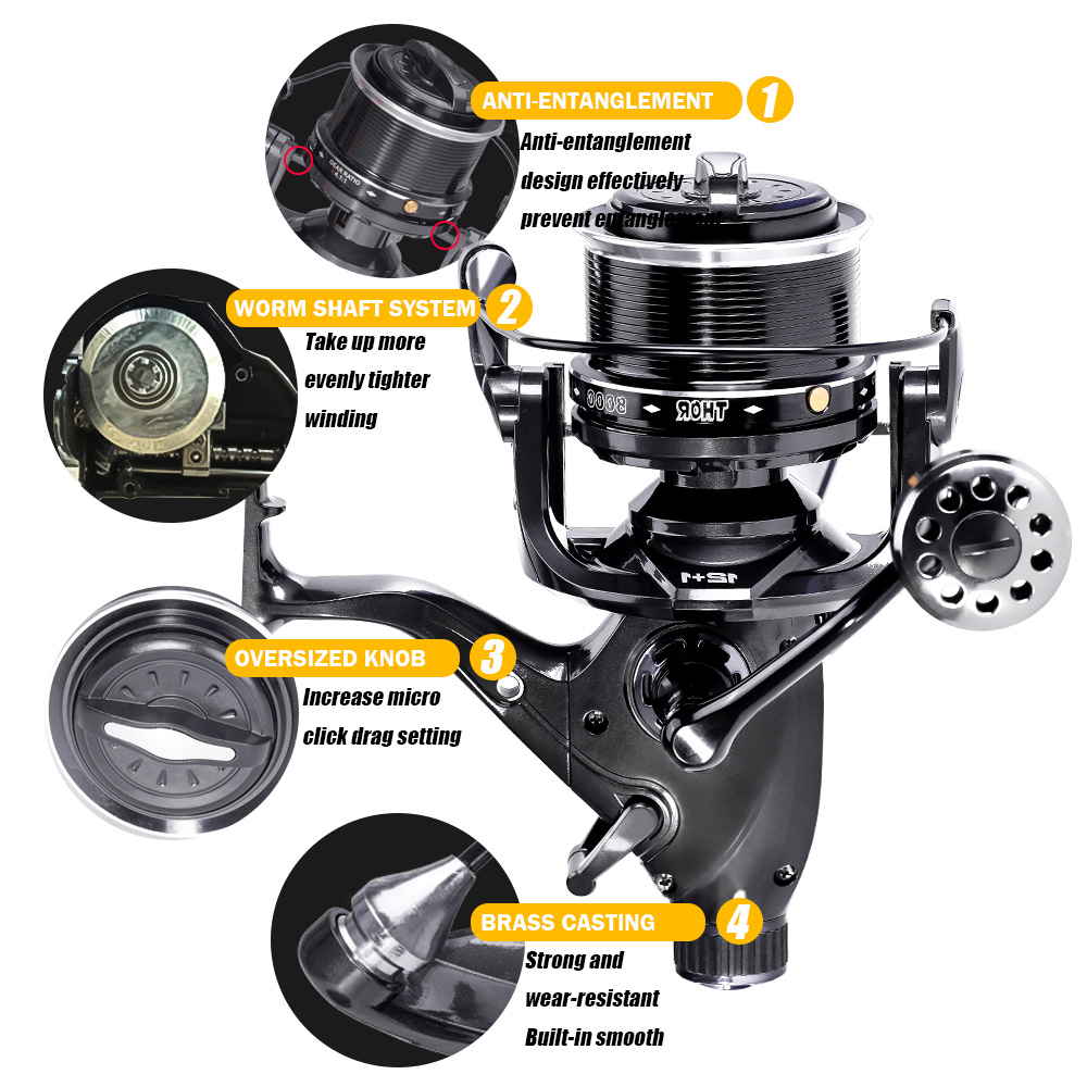 新しい鯉釣りリールスピニングリール最大ダブルドラッグ 27  - Kastking Reel Zephyr のレビューと価格