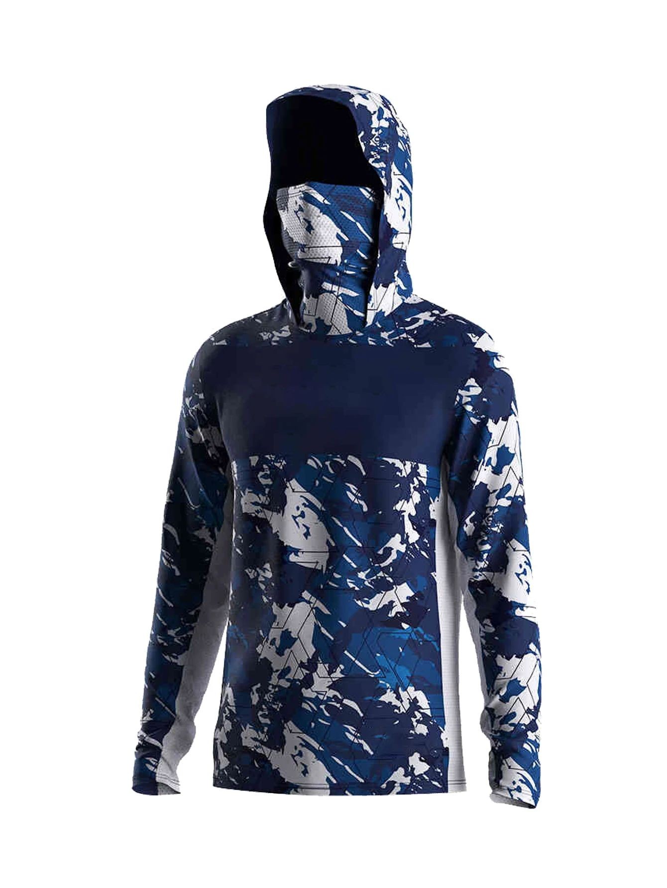 2026年夏新作 メンズ長袖シャツ 3Dパターンプリント ス - Fishing Shirt Uv Protection のレビューと価格
